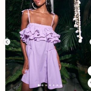 Free people babydoll mini dress